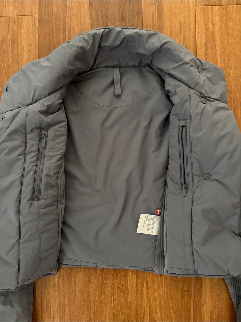 NWOT Lululemon Sleek City Jacket size 6 grey - Picture 5 of 10